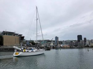 Dog Star leaving Chaffers Marina